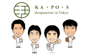 All member Staff illustration KAPOS acupuncture in Tokyo